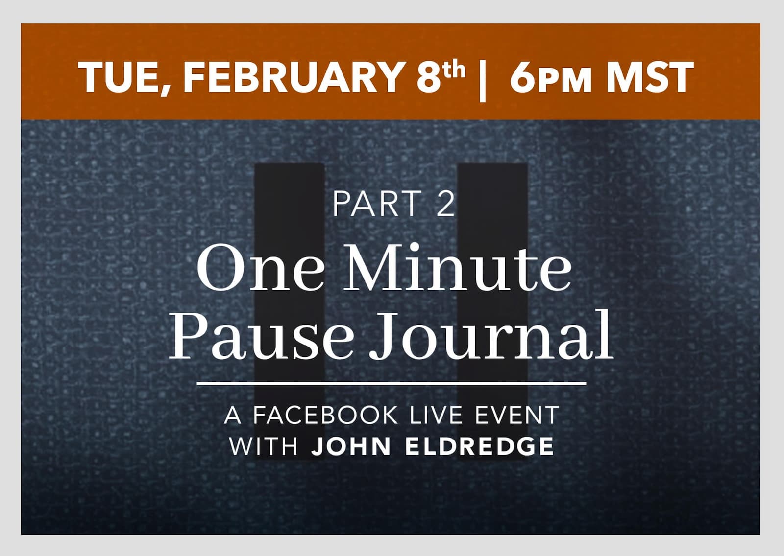 One Minute Pause Live Event Part 2